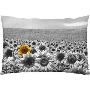 EKOBLA Funda de almohada con diseño floral vintage diseño