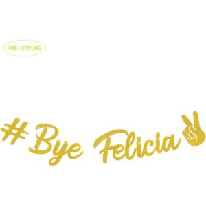 Marwey Bye Felicia Banner guirnalda de purpurina dorada_1