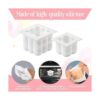 4 moldes de silicona 3D para velas de soja molde de vela
