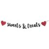 JENSENLIN Sweets Treats Banner Cumpleaños Boda Bebé_1