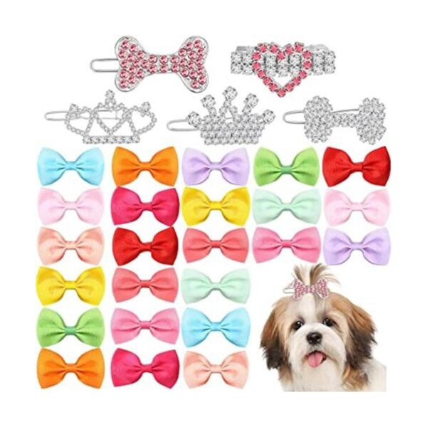 Janinka 29 lazos para perro 12 pares de lazos para el