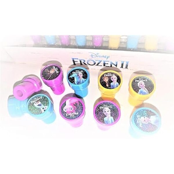 Juego de 10 sellos autoentintables de Frozen II de Disney_5