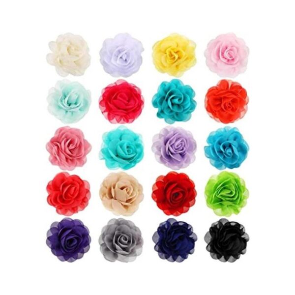 Leinuosen 20 Pieces Dog Collar Flowers Pet Bow Tie Flower