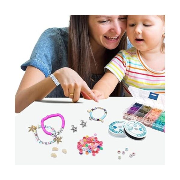 Tamaño de la pulsera para bricolaje de cuentas de arcilla