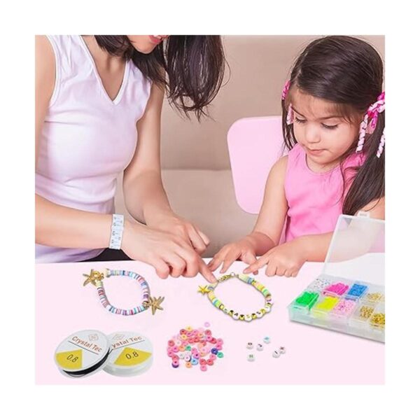 Tamaño de la pulsera para bricolaje de cuentas de arcilla