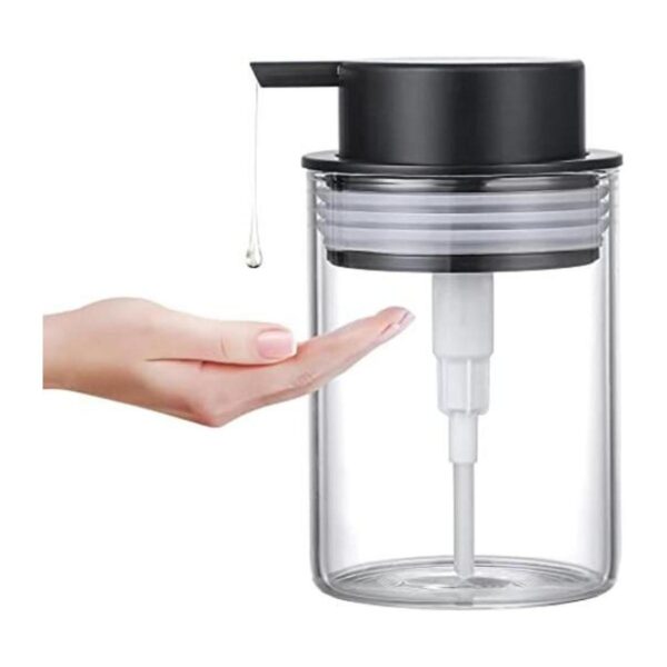 MKLZ Dispensador de jabón para platos de cristal botellas
