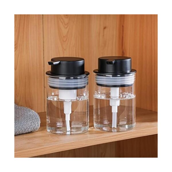 MKLZ Dispensador de jabón para platos de cristal botellas