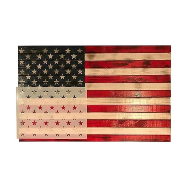 OBUY 13 Star 1776 Plantilla para pintar sobre madera_6