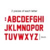 Fanbay 52 piezas 3.0 in letras de transferencia de calor_2