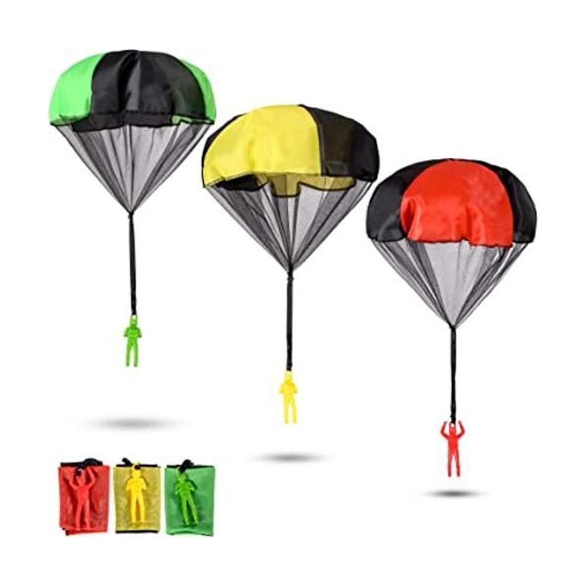 Nutty Toys Juguetes de paracaídas para niños sin enredos