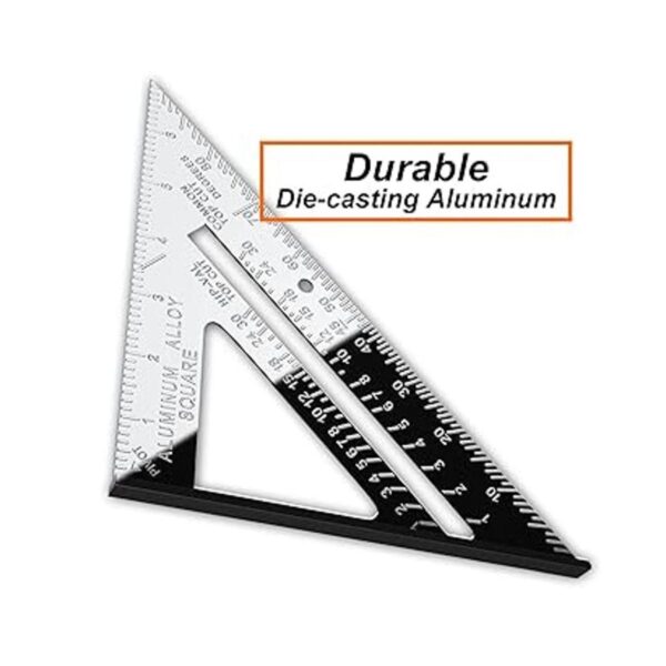Mecurate Rafter Square Cuadrado de carpintero triangular_2