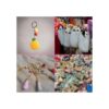Juego de 200 anillos planos para llavero 50 anillos