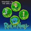 Paladone Rick and Morty Juego de 4 posavasos 3D_2