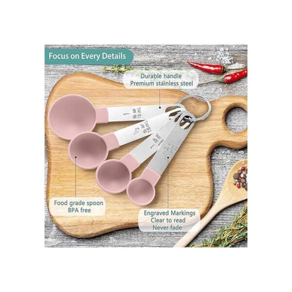 Juego de 8 tazas medidoras y cucharas medidorastazas_5