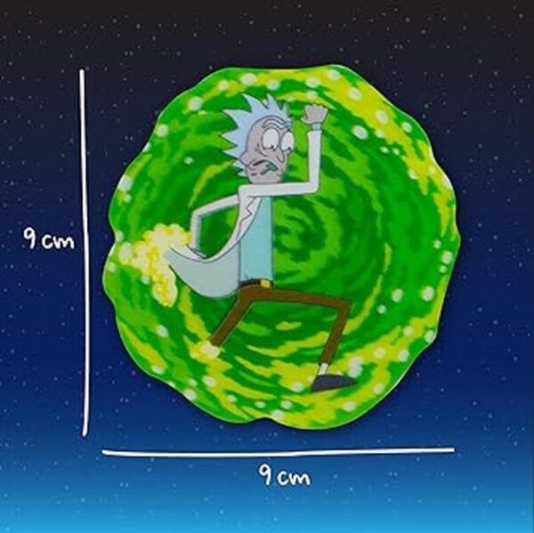 Paladone Rick and Morty Juego de 4 posavasos 3D_4