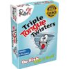 Trituradores de lengua triple divertidos juegos de cartas_1