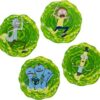 Paladone Rick and Morty Juego de 4 posavasos 3D_1