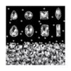 Dilunave 240 piezas de diamantes de imitación grandes para