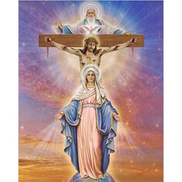 MaiYiYi Pintura de diamantes de Jesús por números_1