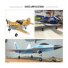 MroMax RC Airplane Wheels 1.97 Dia4Pcs Foam Wheel_5