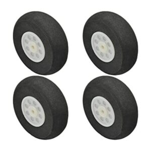 MroMax RC Airplane Wheels 1.97 Dia4Pcs Foam Wheel_1