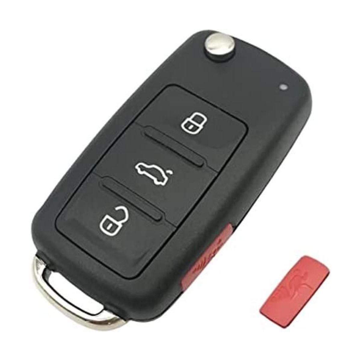 Horande Funda plegable para llave de repuesto compatible