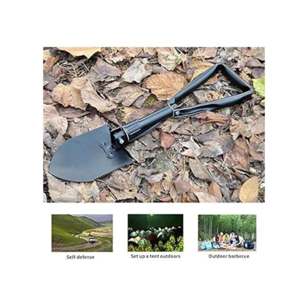Hovico Pala plegable para acampar y picota plegable y_5