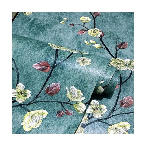 HDsticker Papel tapiz de vinilo autoadhesivo floral_2