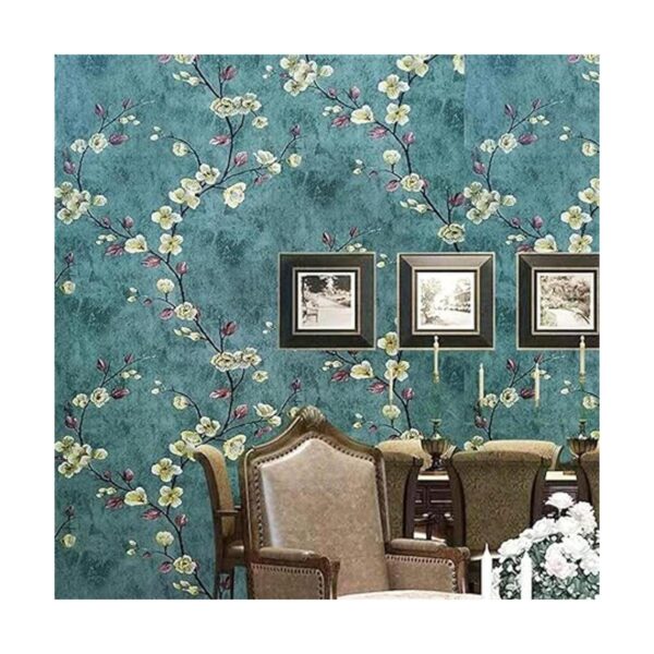 HDsticker Papel tapiz de vinilo autoadhesivo floral_4