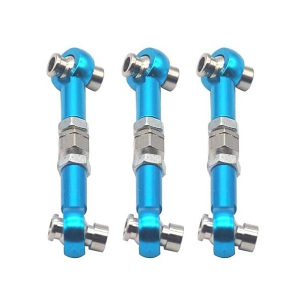 4 unids ShareGoo RC Aluminio Linkages Dirección Servo Rod_2