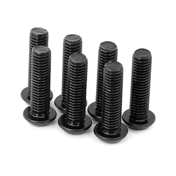 Tornillos de cabeza de botón M8 x 1.772 in acero de