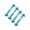4 unids ShareGoo RC Aluminio Linkages Dirección Servo Rod_1