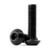 Tornillos de cabeza de botón M8 x 1.772 in acero de