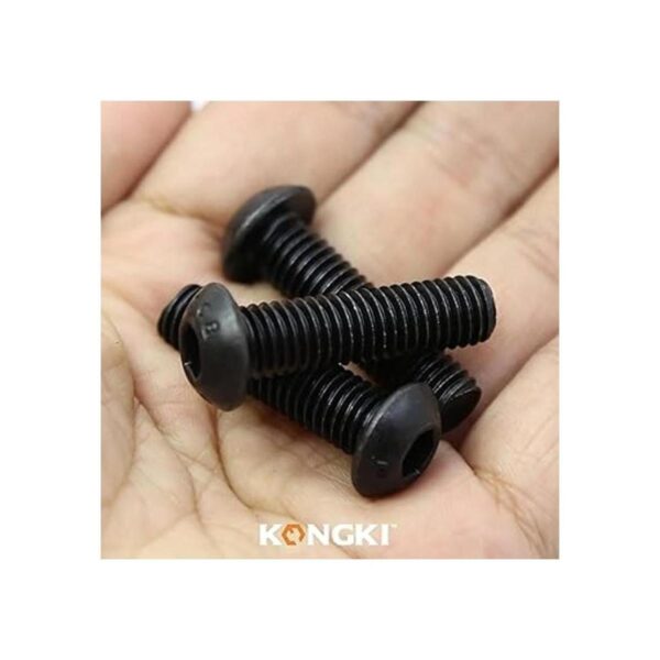 Tornillos de cabeza de botón M8 x 1.772 in acero de