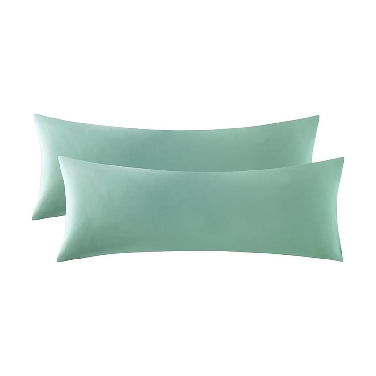 KKJIAF Juego de 2 fundas de almohada corporales funda de
