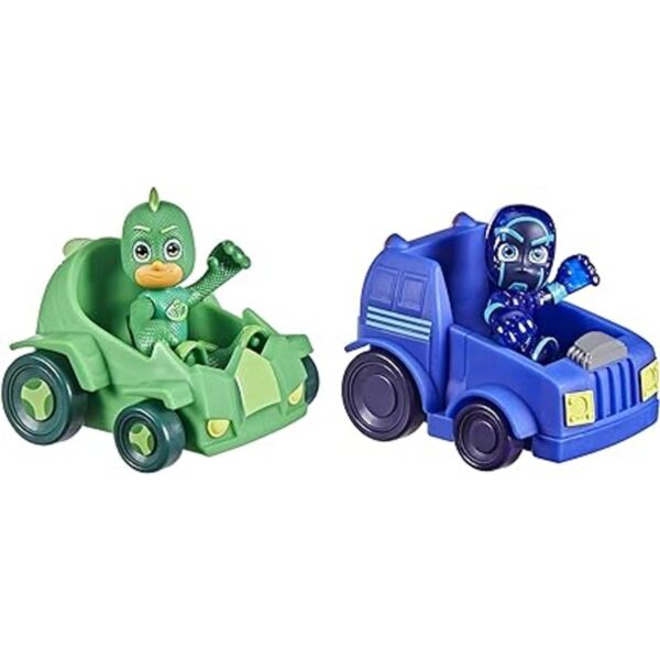 PJ Masks Gekko vs Night Ninja Battle Racers juguete_2