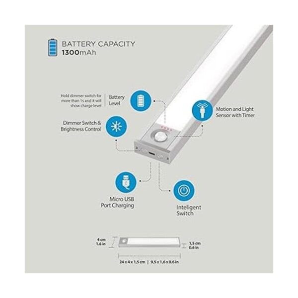 EShine Iluminación LED regulable de 10 pulgadas para_4