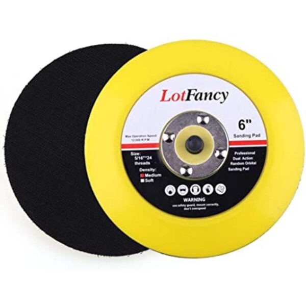 LotFancy Placa de soporte de gancho y bucle de 6.0 in_1