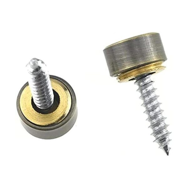 Hahiyo Tornillos de espejo de 0.394 in de diámetro