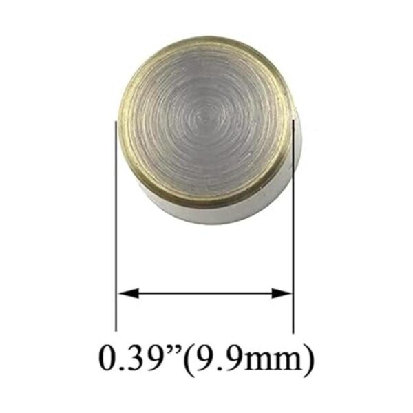Hahiyo Tornillos de espejo de 0.394 in de diámetro