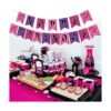 Guirnalda de ninja de feliz cumpleaños con diseño de_3