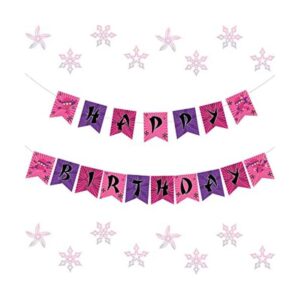 Guirnalda de ninja de feliz cumpleaños con diseño de_1