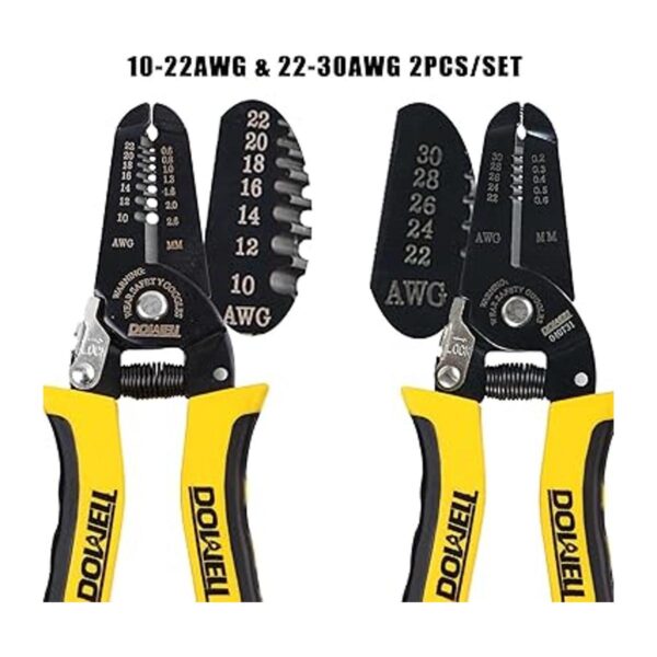 DOWELL Herramienta de pelado de cables de 1022 AWG2230
