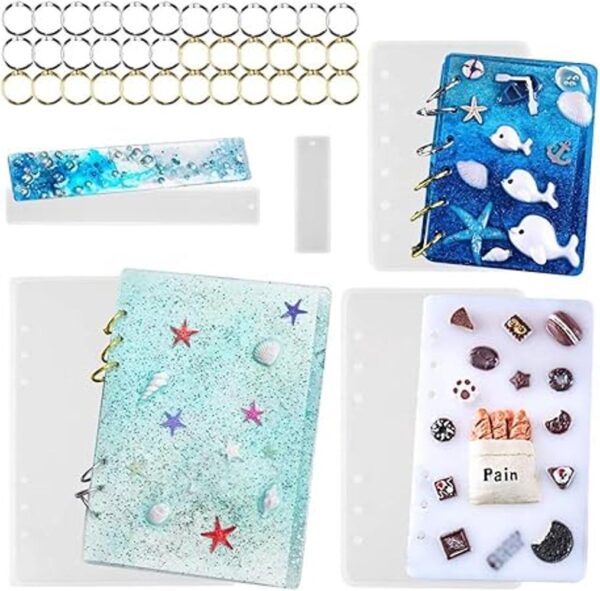 Note Book Cover Resin Mold Tomorotec Clear Casting Epoxy
