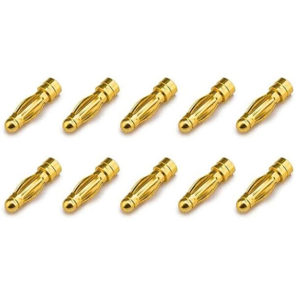 LinsyRC 20 pares de conectores chapados en oro de 0.118 in_2
