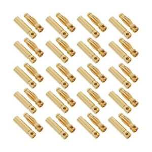 LinsyRC 20 pares de conectores chapados en oro de 0.118 in_1