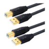 OKRAY Cable de impresora USB 2.0 de 9.8 ft cable de_1