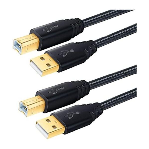 OKRAY Cable de impresora USB 2.0 de 9.8 ft cable de_1