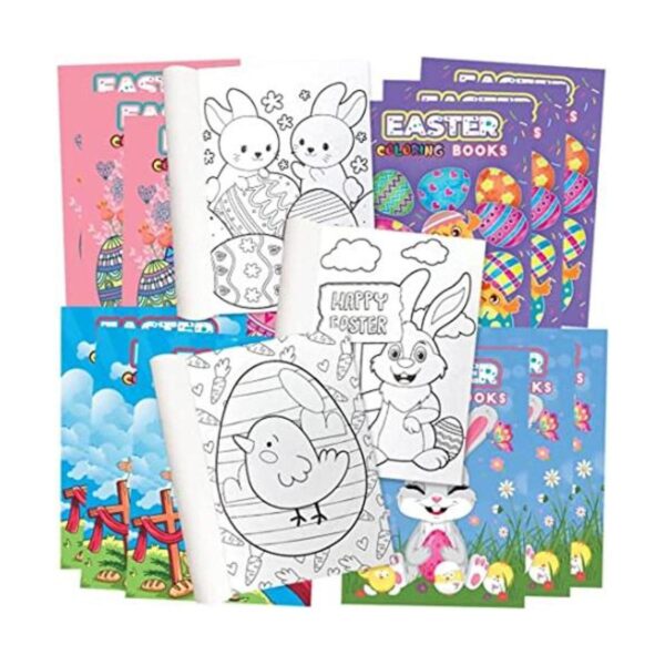 ArtCreativity Mini libros para colorear de Pascua surtidos_1