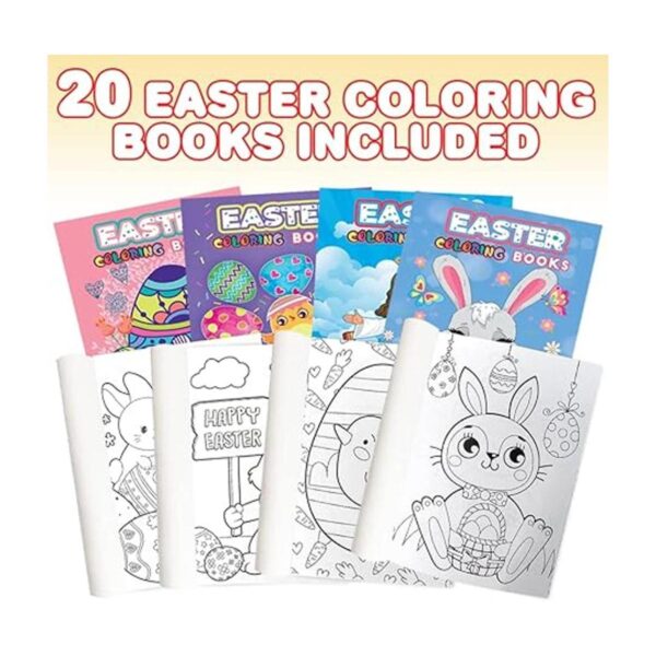 ArtCreativity Mini libros para colorear de Pascua surtidos_2
